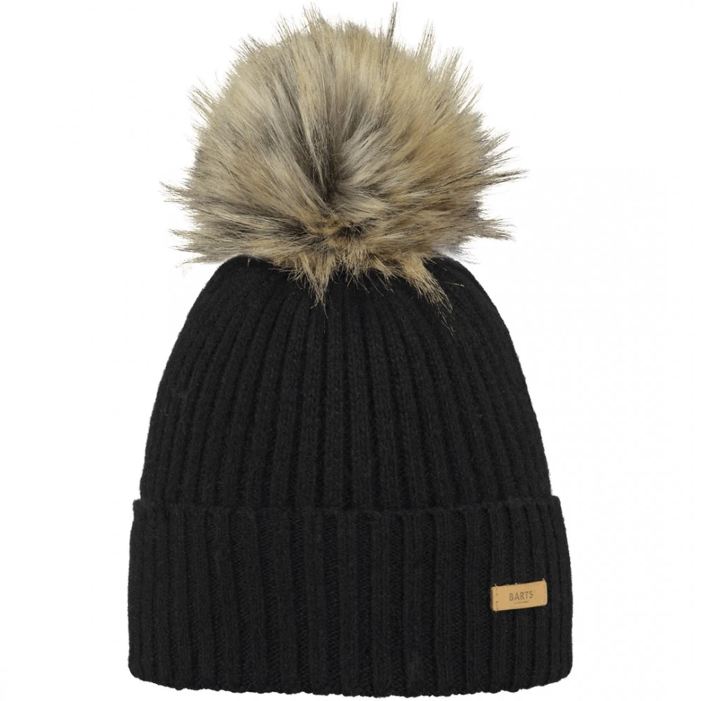 BARTS AUGUSTI BEANIE BLACK 1 BARTS AUGUSTI BEANIE BLACK
