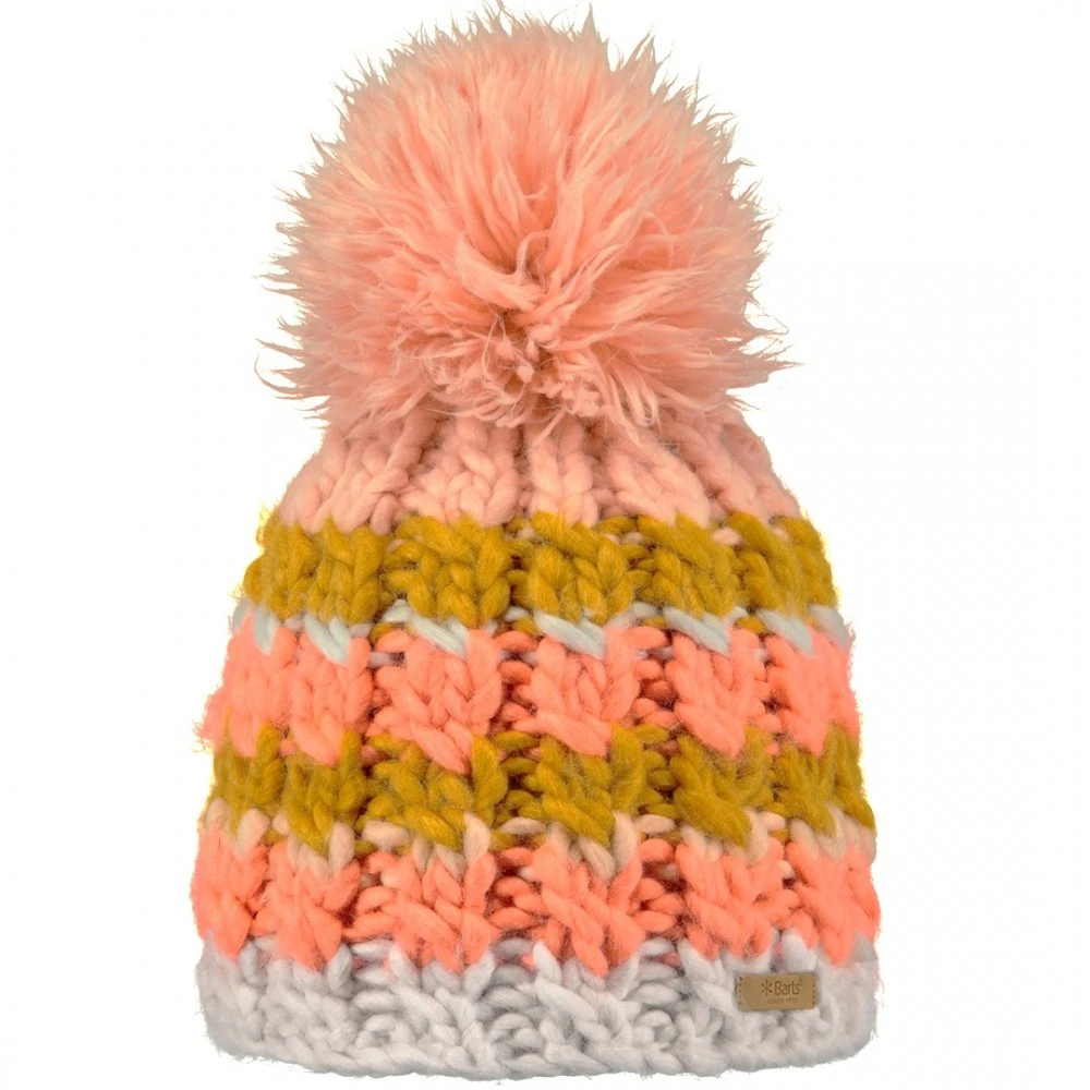 BARTS FEATHER BEANIE PUMPKIN PINK 2020 1 BARTS FEATHER BEANIE PUMPKIN PINK 2020