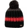 BARTS HUME BEANIE BLACK RED 2020