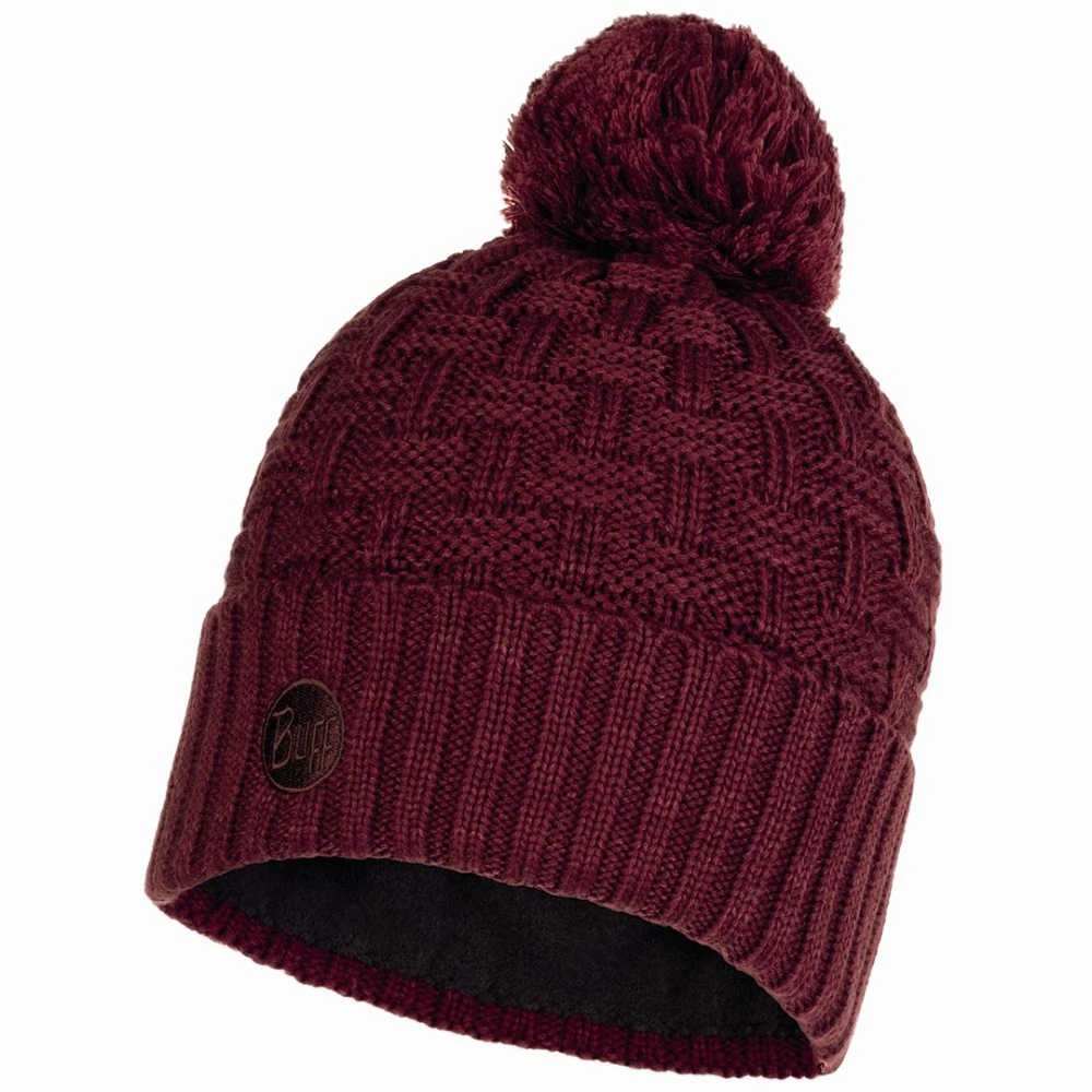 BUFF KNITTED & POLAR HAT AIRON MAROON 2020 2 BUFF KNITTED & POLAR HAT AIRON MAROON 2020 â Image 2