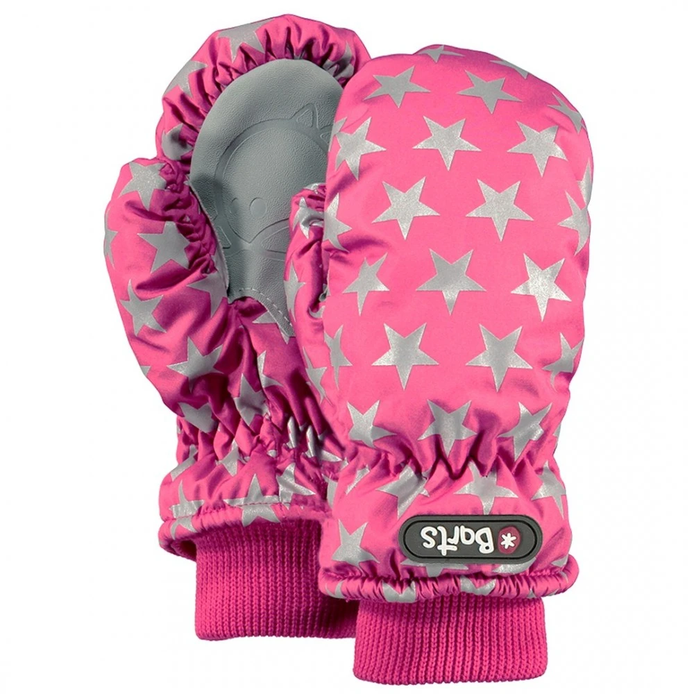 BARTS NYLON MITTS KIDS PINK STAR 1 BARTS NYLON MITTS KIDS PINK STAR