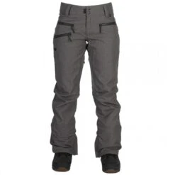 Salomon || Cairn || Barts Soldes 14 RIDE LESCHI PANT W GREY TWILL 2020