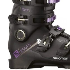 SALOMON X MAX 120 W BLACK/METALLIC/PURPLE 2019 -Salomon || Cairn || Barts Soldes salomon x max 120 w blackmetallicpurple 2019 3
